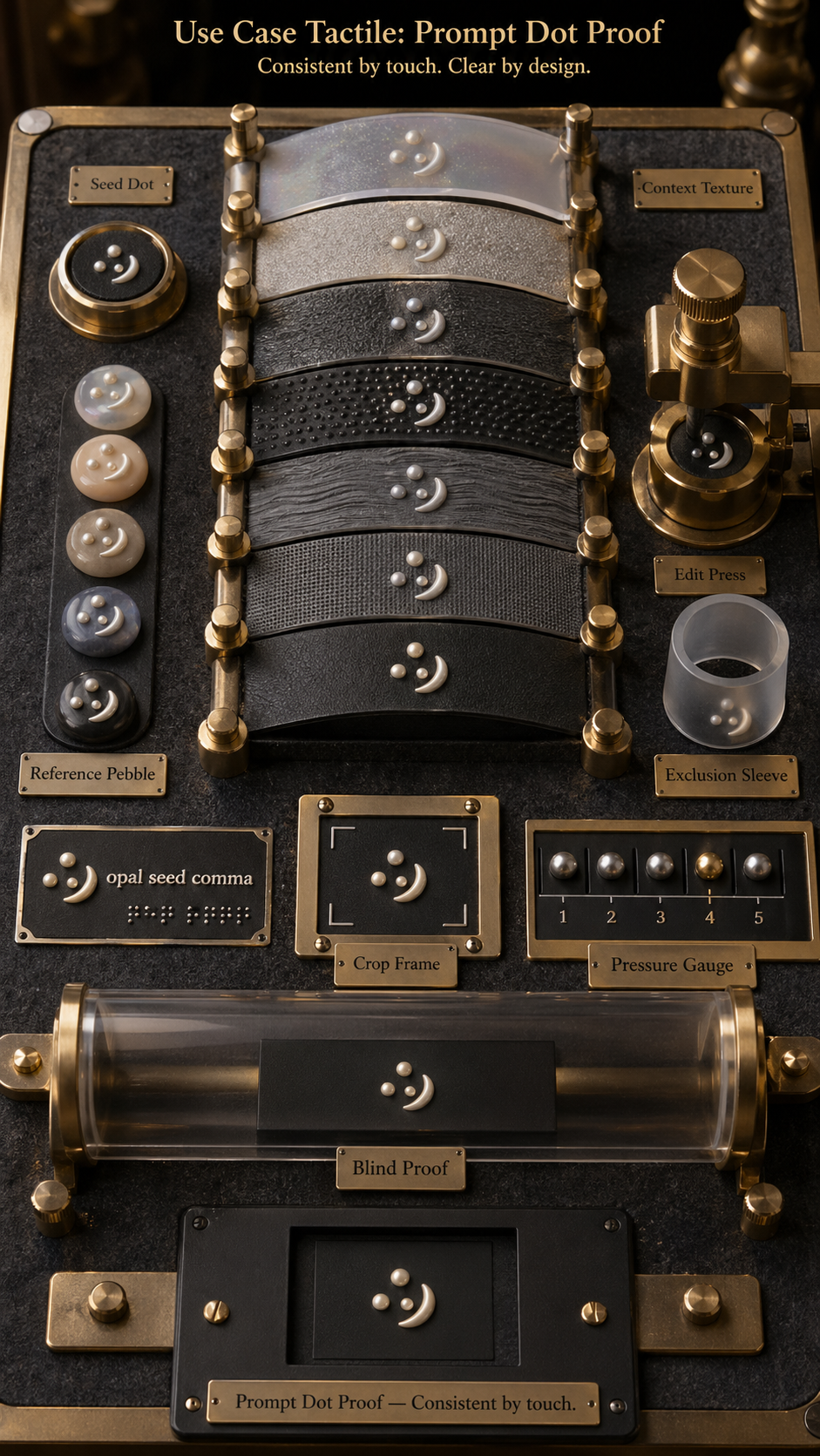 Use Case Tactile: Prompt Dot Proof — GPT Image 2 prompt example
