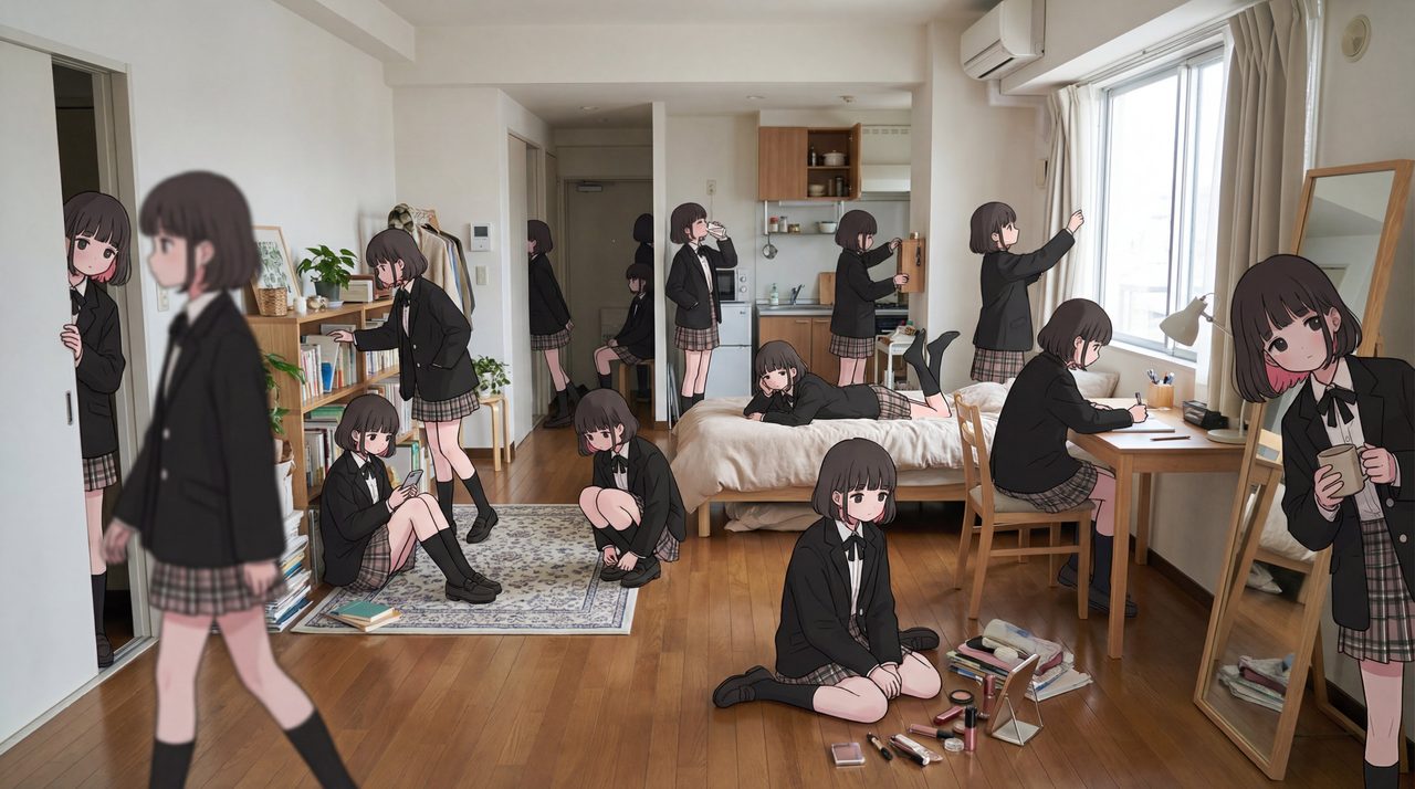 Character Cloning — Tokyo Studio — GPT Image 2 prompt example